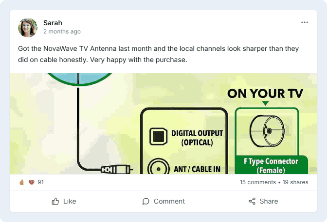 facebook review