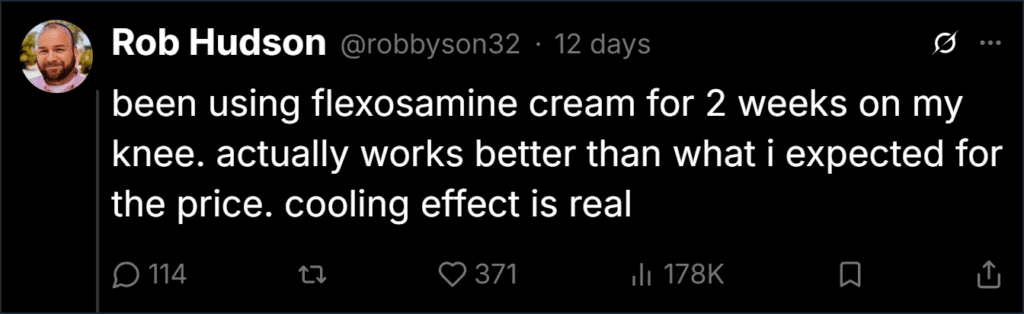 Flexosamine Gel Reviews 