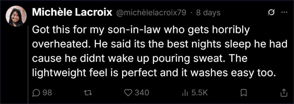 Miracle Made Cooling Comforter Reviews