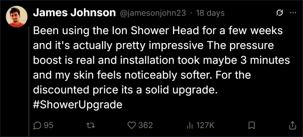 IonShower Reviews