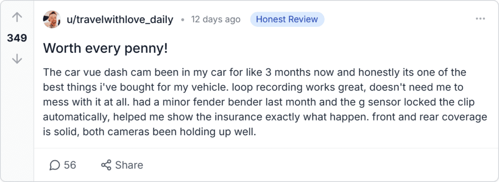 DashCam Reviews 