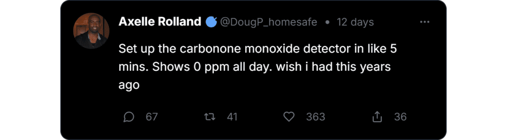 CarbonOne Monoxide Detector Reviews