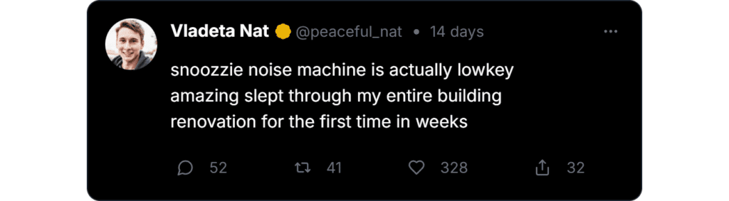 Snoozzie White Noise Machine Reviews