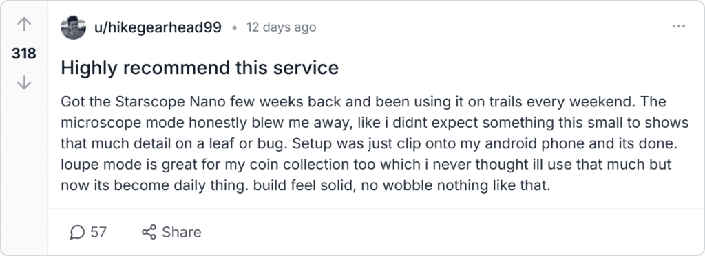 StarScope Reviews