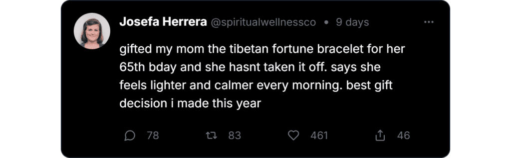 The Tibetan Bracelet of Fortune Reviews