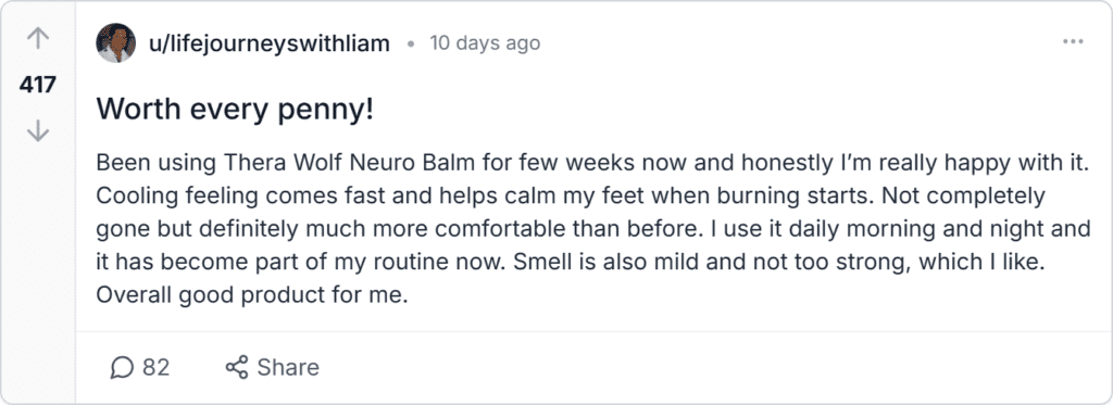 Therawolf Neuro Balm Reviews