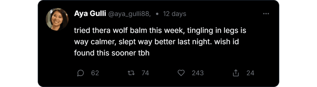 Therawolf Neuro Balm Reviews