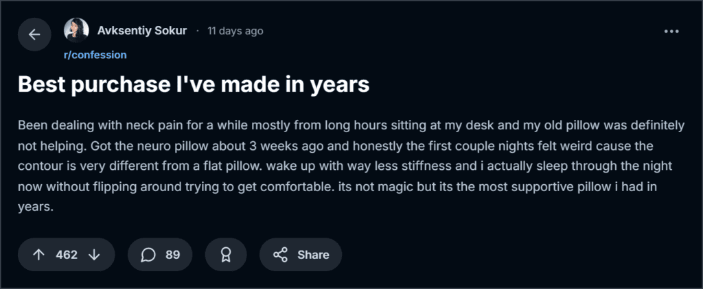 NeuroPillow Reviews