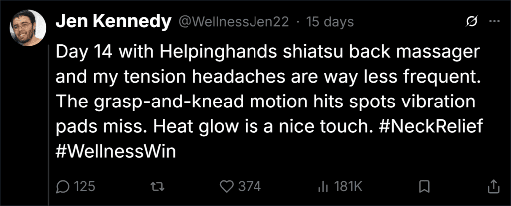 Shiatsu Neck Massager Reviews