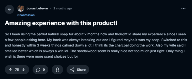 reddit review
