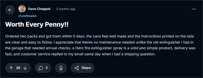 reddit review