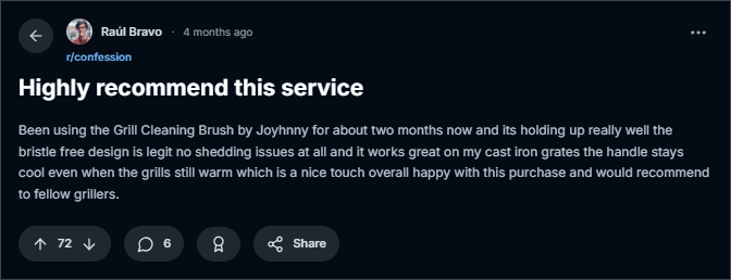 reddit review