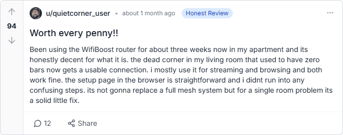 reddit review