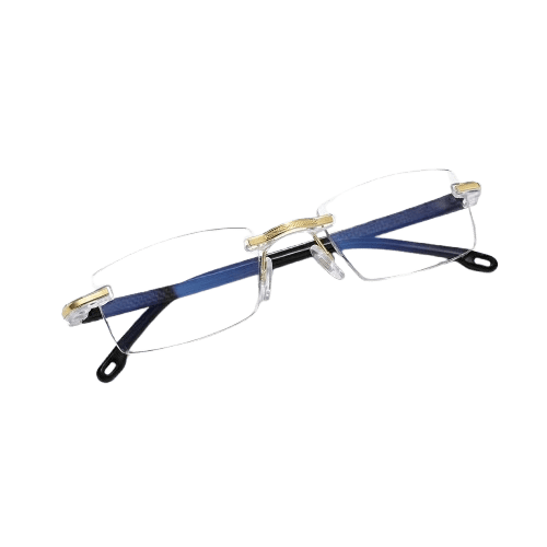 Blue Edge Glasses