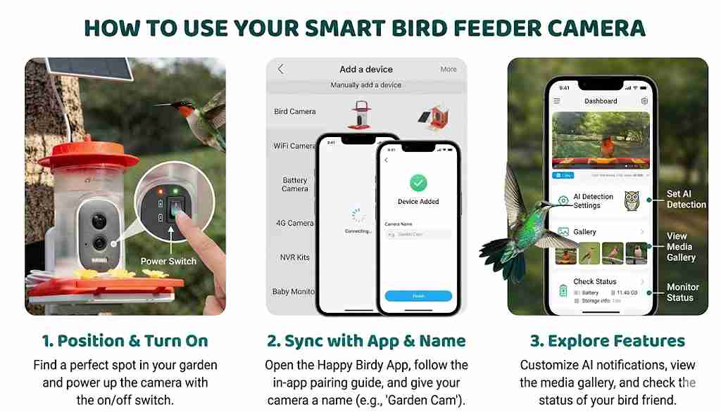 Happy Birdy HumHum Feeder Reviews