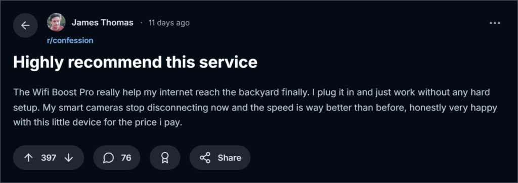 WifiBoostPro Wifi Booster Reviews
