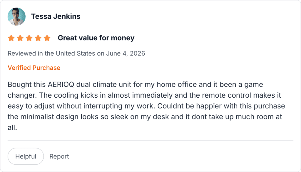 AERIOQ Heating & Cooling Reviews