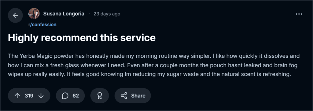 Yerba Magic Reviews