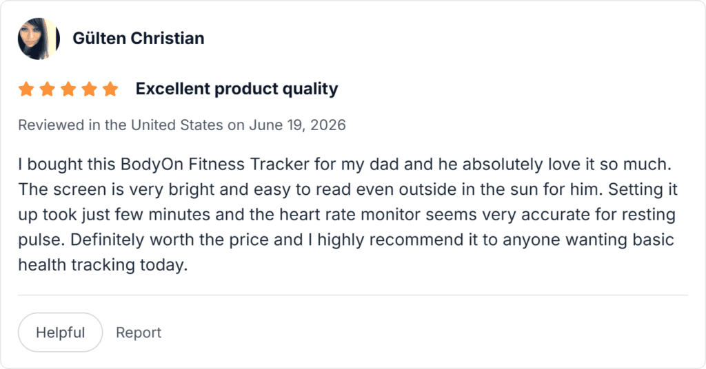 BodyOn Smart Band Reviews