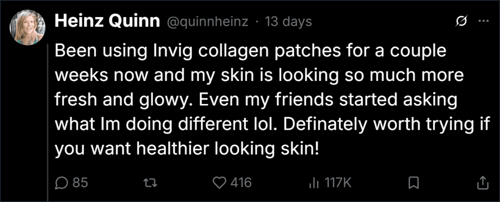 Invig+ Patches Reviews