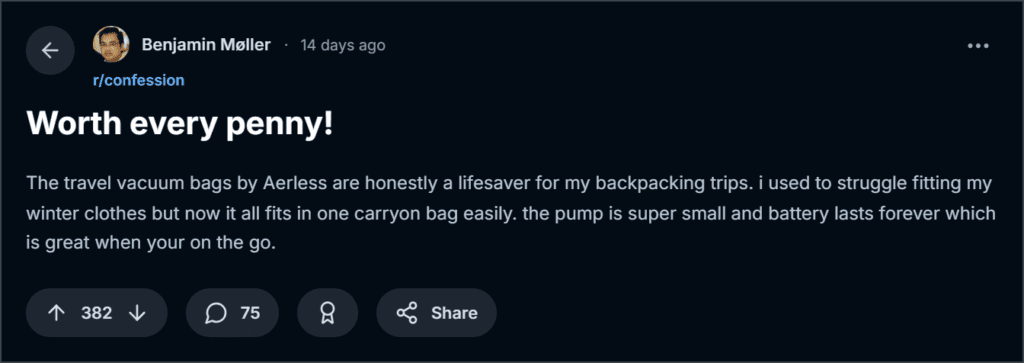 Aerless Reviews