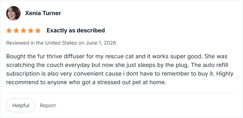 Furthrive Calming Diffuser Reviews