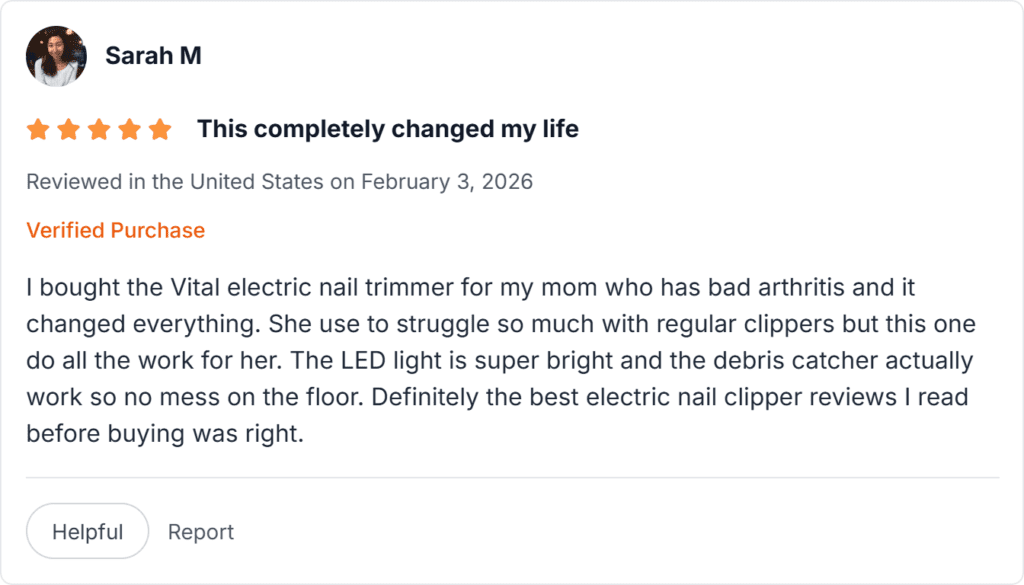 Vital Electric Nail Clipper Reviews