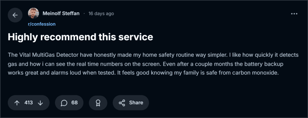 Vital Carbon Detector Reviews