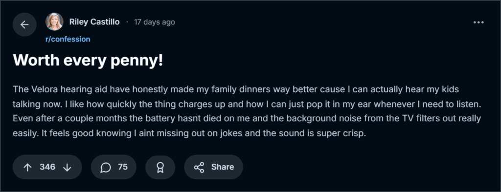Velora Reviews