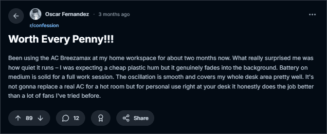 reddit review
