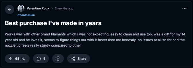 reddit review