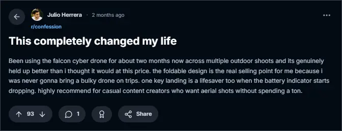 reddit reviews
