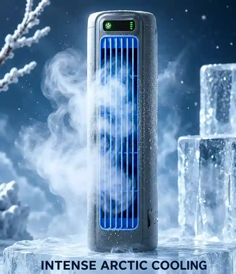ArcticFlow Bladeless Cooler by Yooje