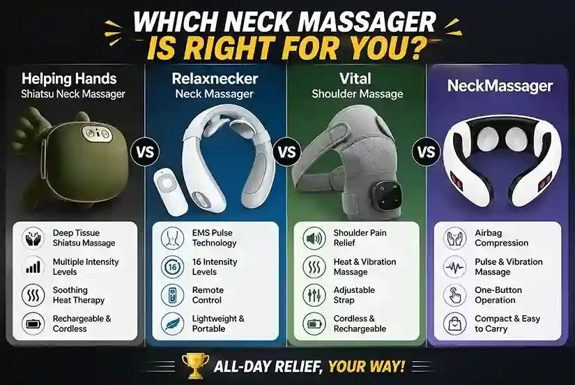 Best top 4 neck massagers