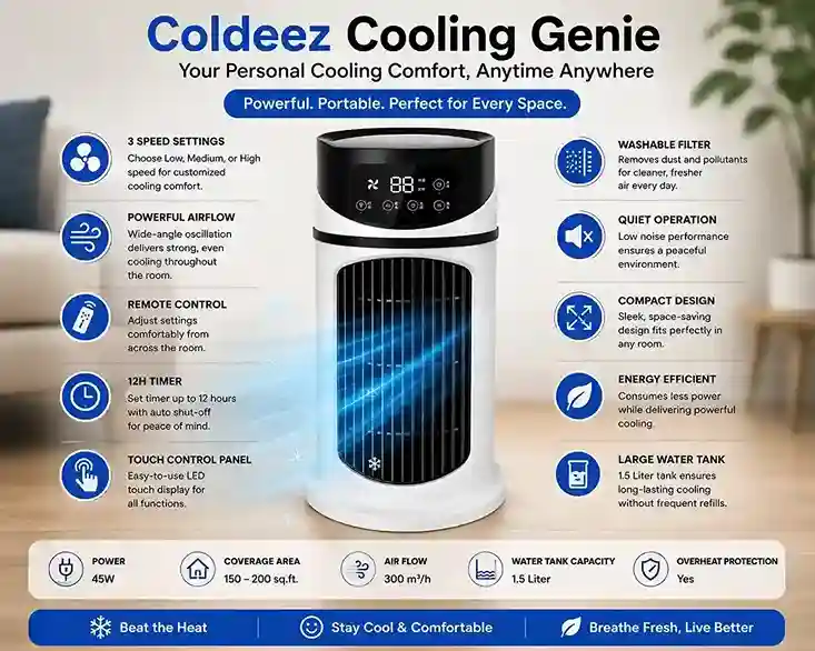 Coldeez Cooling Genie Reviews 