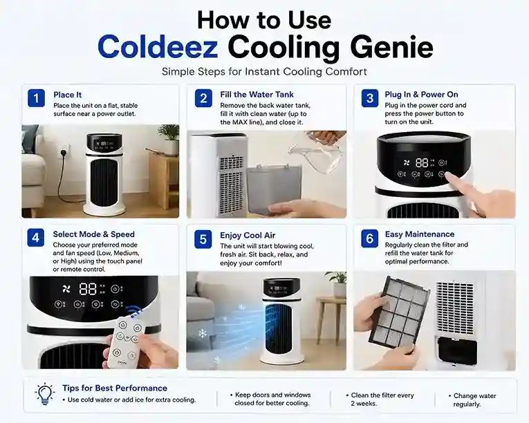 Coldeez Cooling Genie Reviews 