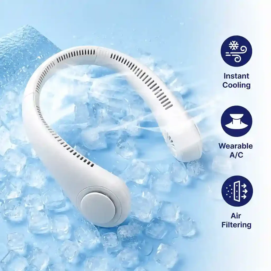 FluxoFan handsfree neck fan