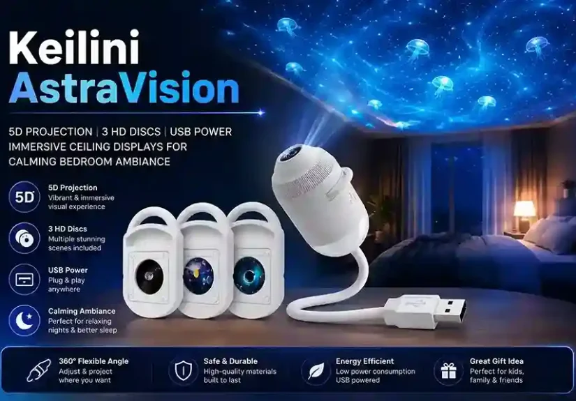 Keilini star projector