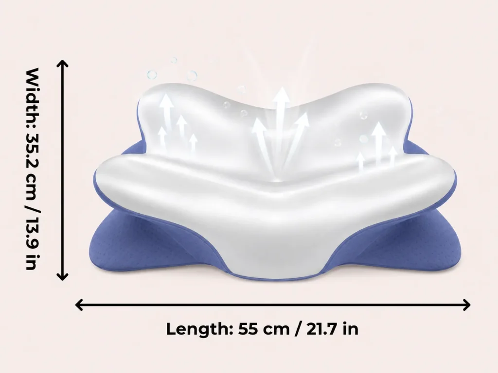 Melara Apex ergonomic pillow
