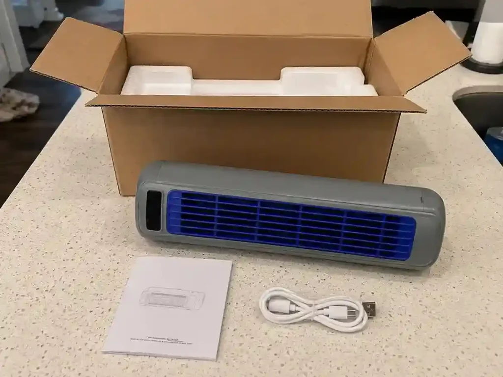 Savichill portable air cooler unboxing