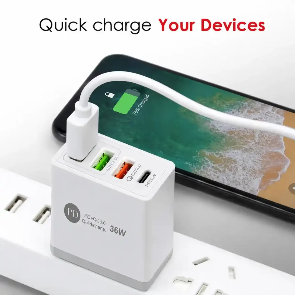 a Swift USB charging station