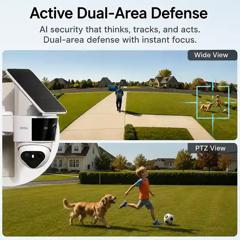 aosu T2 Pro solar camera