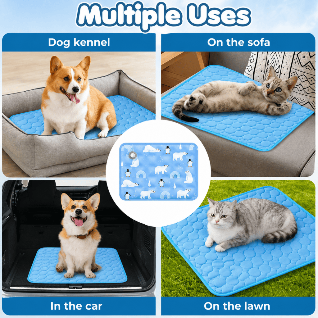 pet summer cooling pad Hatme