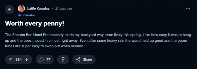 reddit review
