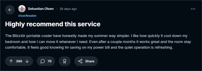 reddit review