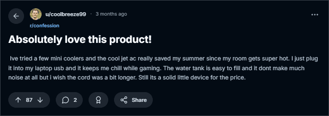reddit review