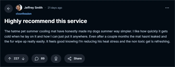 reddit review