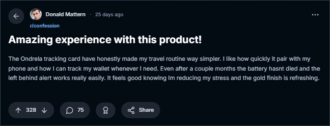 reddit review