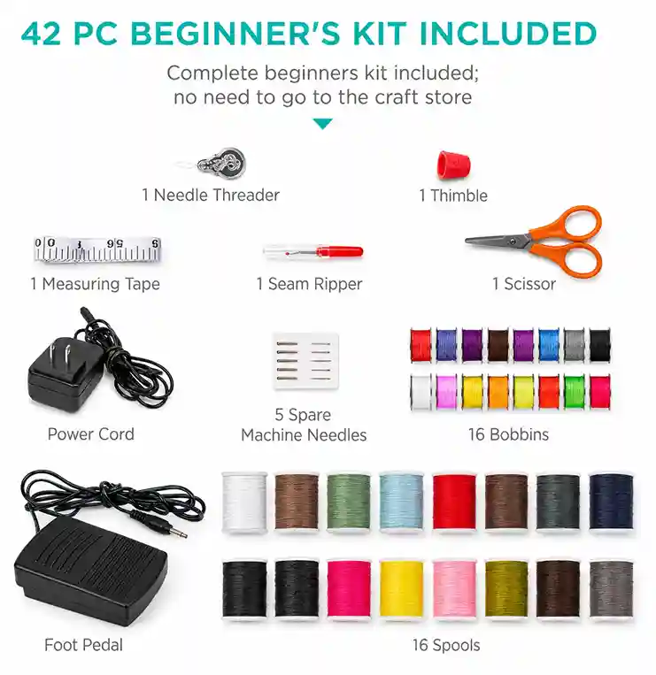 6 volt portable mini sewing machine
