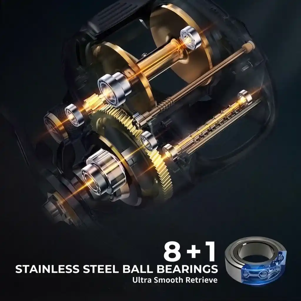 AlinoX 400 baitcasting reel